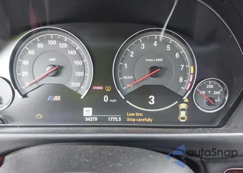 2015 BMW M4 из США, поврежденный, VIN WBS3R9C54FK329174